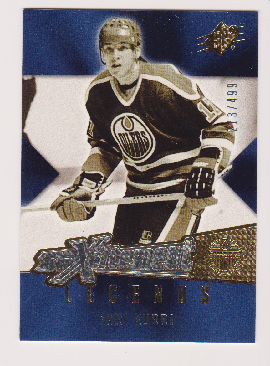 (image for) 2005-06 SPx Xcitement Legends #XLJK Jari Kurri 213/499